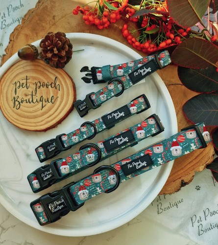 Jolly teddy bear dog collar - teddy,