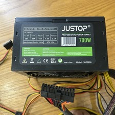 JUSTOP Black 700W PSU ATX