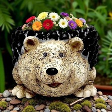 Hedgehog Planter Pot 18cm Cute