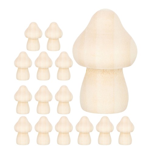 15pcs unfinished wooden - 15pcs,