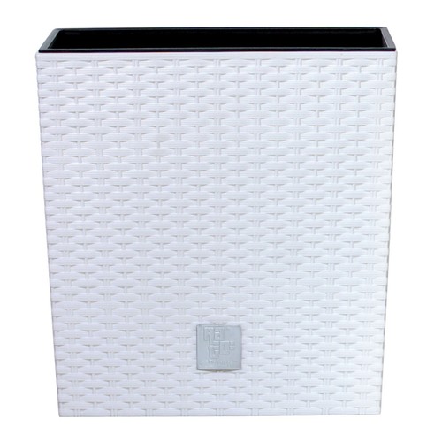 Square low rattan - rattan, elegant