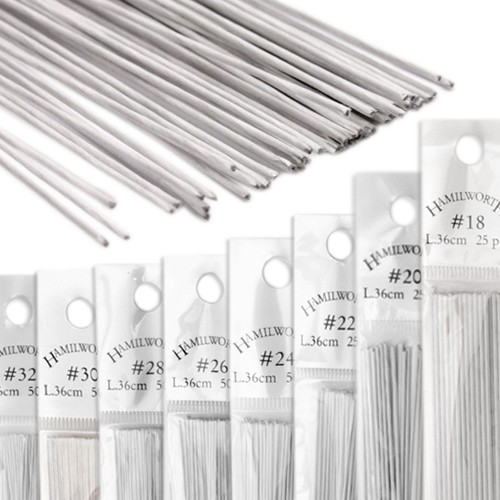 Florist wire white hamilworth - wire,