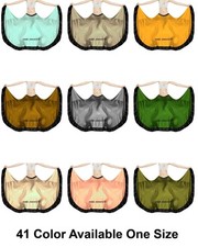 Tribal Dance Belly Dance Satin Color  16 Yard with Frill Flamincita Skirt S61-1