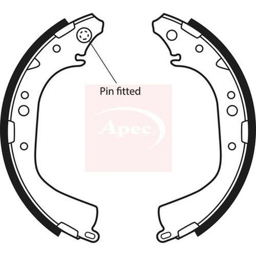 Apec brake shoe - brake,