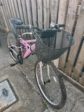 Woman's/ Girl's Multi speed Bicycle TRAX Pink with front basket and mud guards