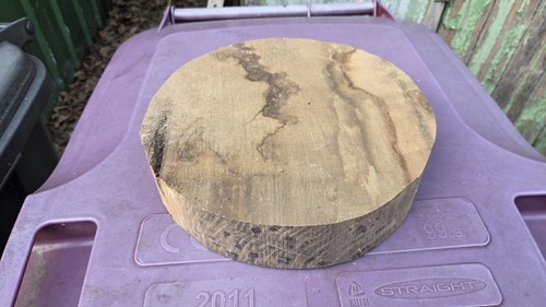 English oak bowl blank - oak, wood