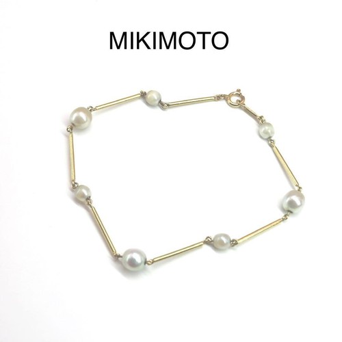 Mikimoto k18 gold - mikimoto,