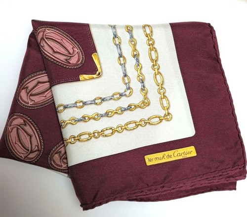 Cartier chain logo silk - cartier,