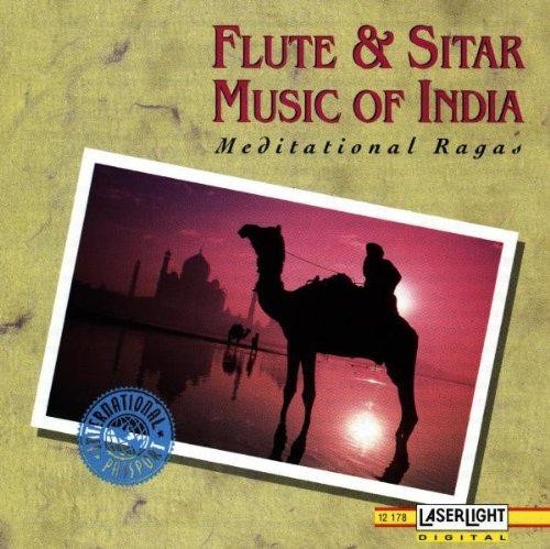 Flute sitar music india - sitar,