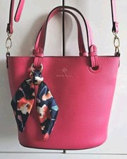 Gorgeous Fuchsia Designer Nanette Lepore Handbag: Coin Purse & Beautiful Details