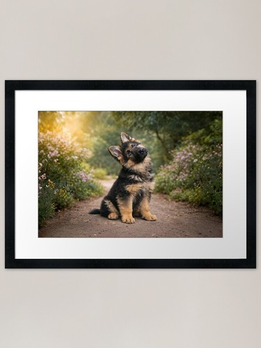 German shepherd puppy - shepherd,