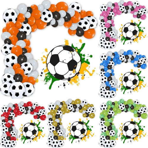 100x football balloon arch - 100x,