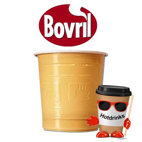 Bovril 73mm 7oz cup vending - 73mm/7oz,