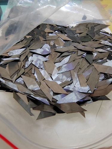 Diamond big shaped - big, flake