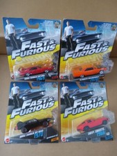 4 x Fast & Furious Cars - New
