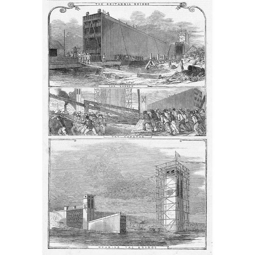 Menai straits britannia bridge - menai,