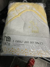 Cuddle and Dry Towels Pack of 3