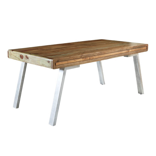 Aspen retro dining table - aspen, large