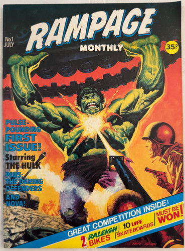 Rampage magazine issue from - issue, 1