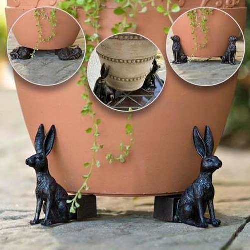 3pcs flower pot feet - flower,