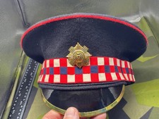 Original British Army Scots Guards Cap with Badge - Size 56cm