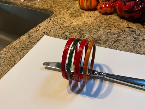 Bakelite slim bangle - bakelite,