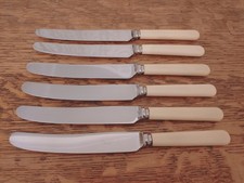 Vintage Set 6 x Faux Bone