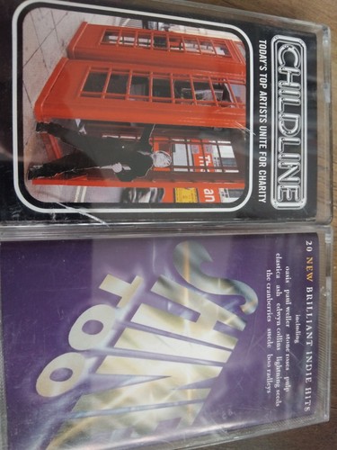 Two cassettes with mixed - two,