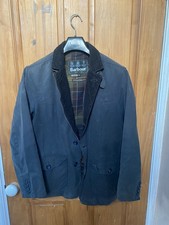Barbour Lutz Wax Jacket,  Mens small, Blue skyfall bond 007
