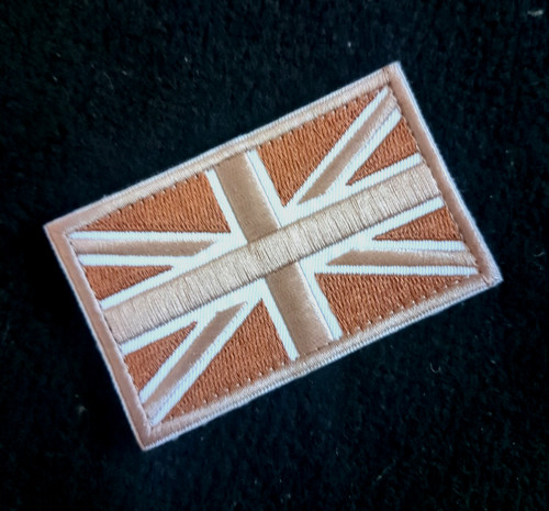 Light tan british flag - british,