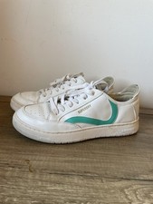 Superdry Women's Green & White Vegan Trainers UK Size 7 Excellent condition