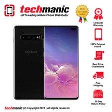 Samsung Galaxy S10 SM-G973 - 128GB - Prism Black (Unlocked) Smartphone 