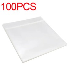 100PCS 12 inch Record Covers Outer Plastic Vinyl Sleeves 12" Single LP Album UK