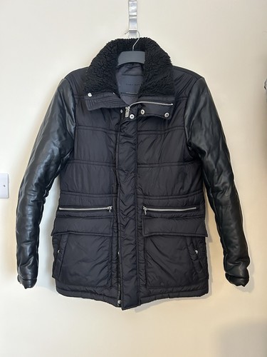 Zara man zip black jacket - zip,