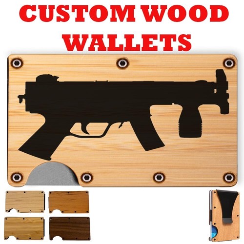 Mp5k custom engraved wallet - mp5k,