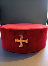 Masonic Knights Templar Cap