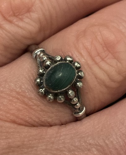 Vintage sterling silver ring - ,
