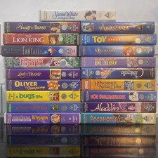 17 original Disney VHS Video