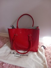 L K Bennett Patent Shiny