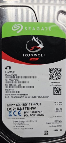 Seagate ironwolf 4tb nas - ironwolf, 3.5"