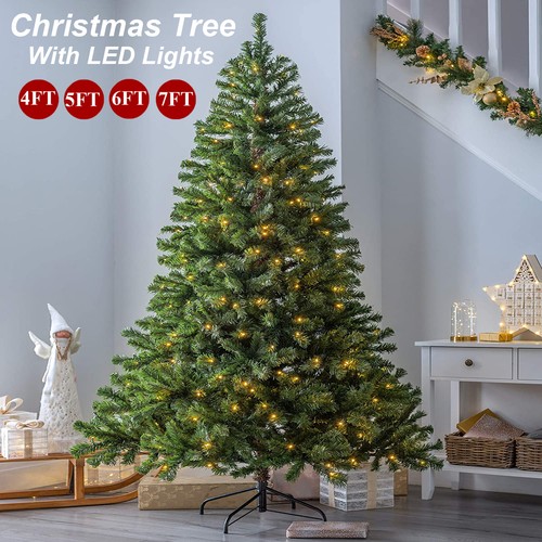 Green christmas tree 4ft 5ft - christmas,