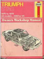 TRIUMPH STAG MK1 MK2 MANUAL /