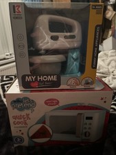Kids Toy Microwave & Toy Mixer