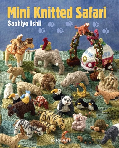 Mini knitted safari animal - mini,