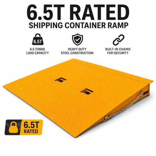 Shipping container ramp - container,