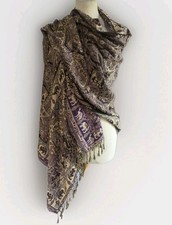 Vintage Style Paisley Pashmina