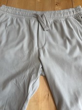 Jachs New York Light Grey Soft Comfort Fleece Shorts Size XL New Without Tags
