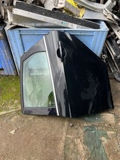 FORD FOCUS 2013 MK3 COMPLETE REAR DOOR LEFT PASSENGER SIDE PANTHER BLACK HATCH