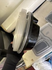 Meal Prep Containers Reusable 10 Pack 1-Compartment 828Ml (28Oz) Bpa-Free Food P