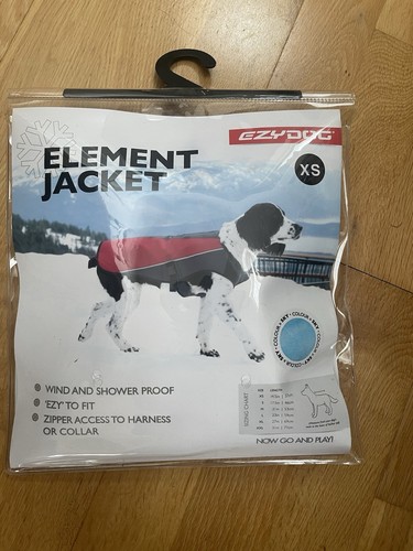 Ezydog element dog jacket - dog, size